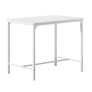 Grayson Metal Bar Table – White
