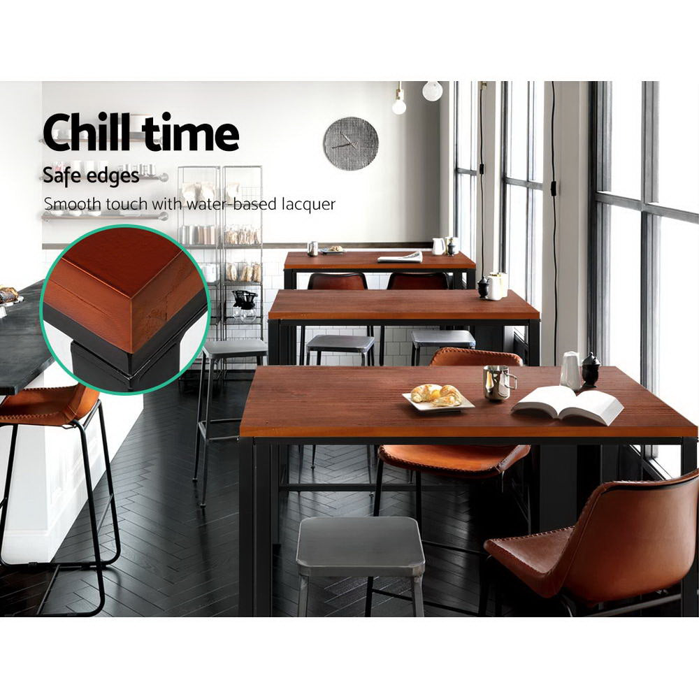 Alex Bar Table – Brown