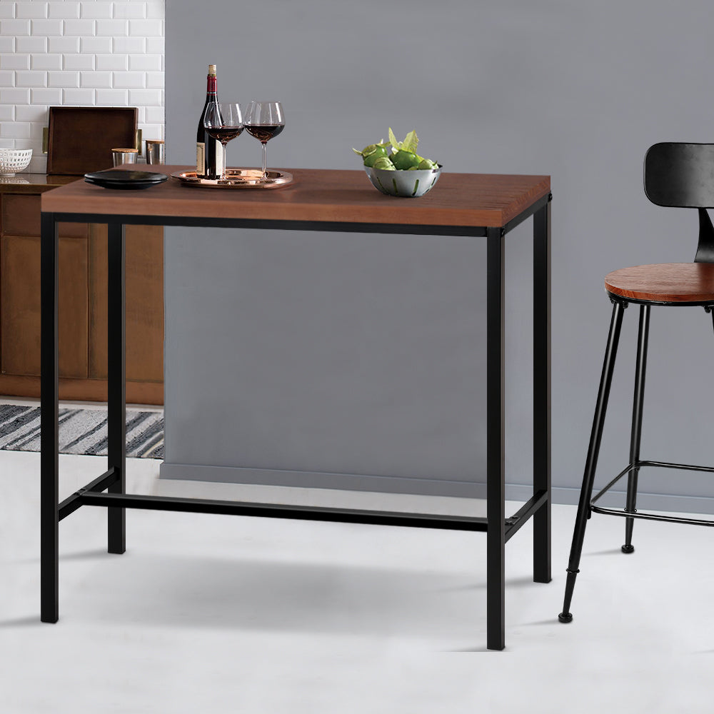Alex Bar Table – Brown
