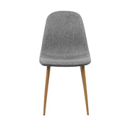 Onyx Fabric Dining Chair Set of 4 – Grey