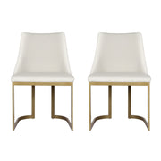 Knox Fabric Dining Chair Set of 2 – Beige