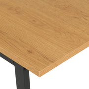 Celeste Wooden Dining Table – Black
