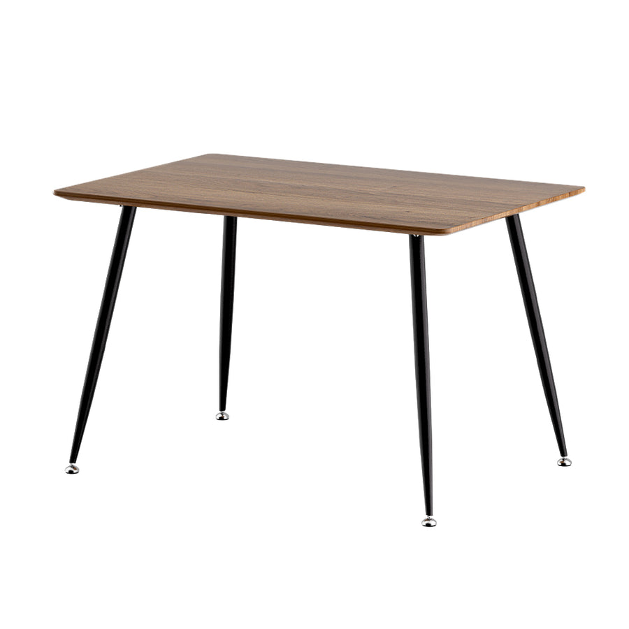 Marlowe Wooden Dining Table – Black