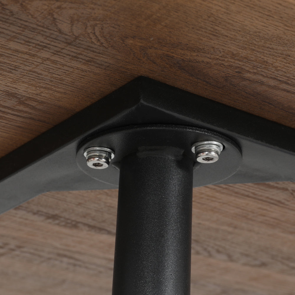 Marlowe Wooden Dining Table – Black