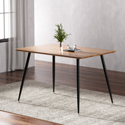 Marlowe Wooden Dining Table – Black