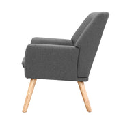 Briar Fabric Dining Armchair – Grey