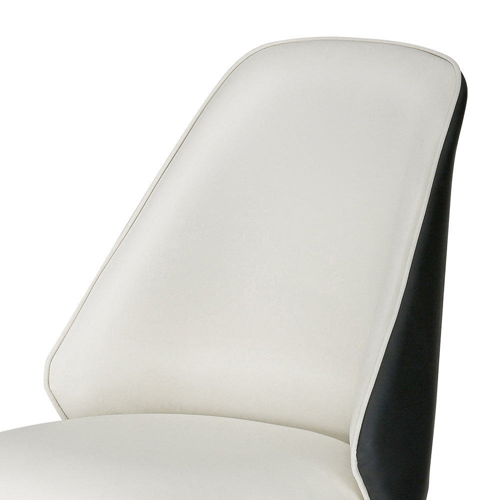 Lumi PU Leather Dining Chair Set of 2 – Beige
