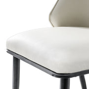 Lumi PU Leather Dining Chair Set of 2 – Beige