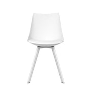 Shiloh PU Leather Dining Chair Set of 2 – White