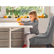 Nevada Velvet Dining Chair Set of 2 – Grey