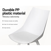 Shiloh PU Leather Dining Chair Set of 2 – White