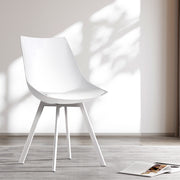 Shiloh PU Leather Dining Chair Set of 2 – White