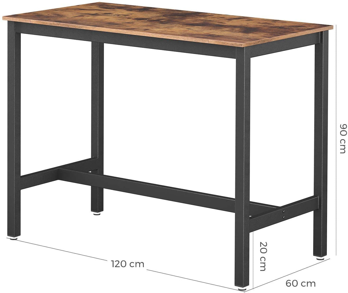 Harley Metal Bar Table