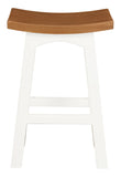 Tokyo Timber Kitchen Counter Stool (White Caramel)