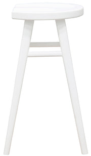 Scandinavian Bar Stool – White