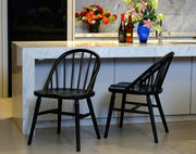 Vera Dining Chair Set of 2 – Black