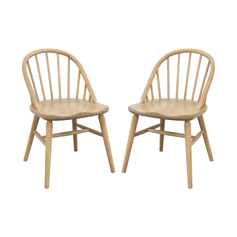 Vera Dining Chair Set of 2 – Natural