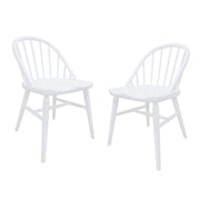 Vera Dining Chair Set of 2 – White