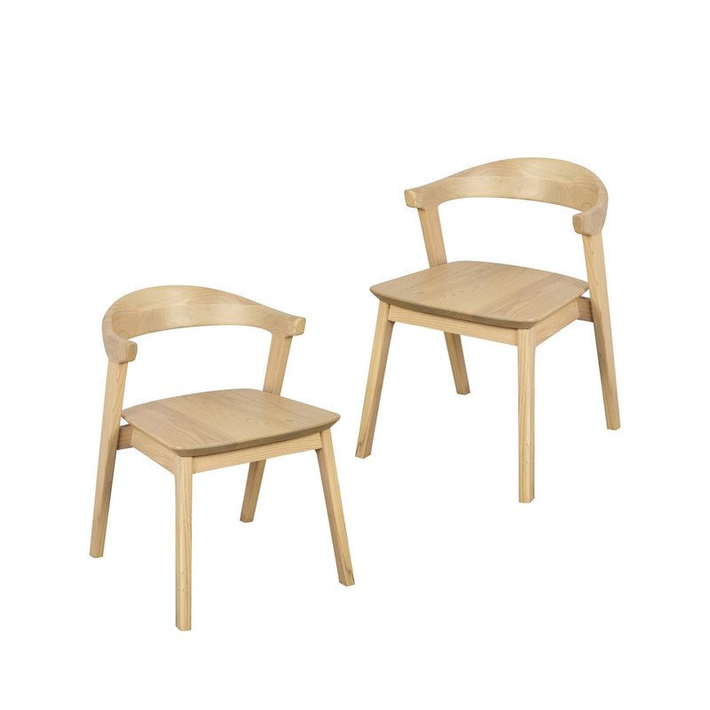 Fynn Dining Chair Set of 2 – Natural
