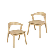Fynn Dining Chair Set of 2 – Natural