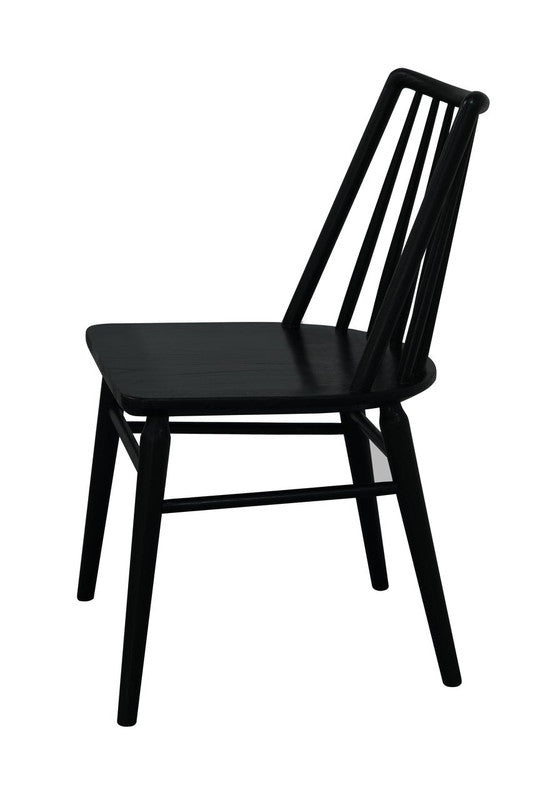 Riviera Dining Chair Set of 2 – Black