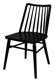 Riviera Dining Chair Set of 2 – Black