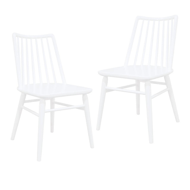 Riviera Dining Chair Set of 2 – White