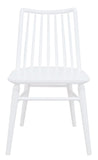 Riviera Solid Oak Dining Chair - Set of 2 (White)