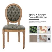 Aaden PU Leather Dining Chair – Green