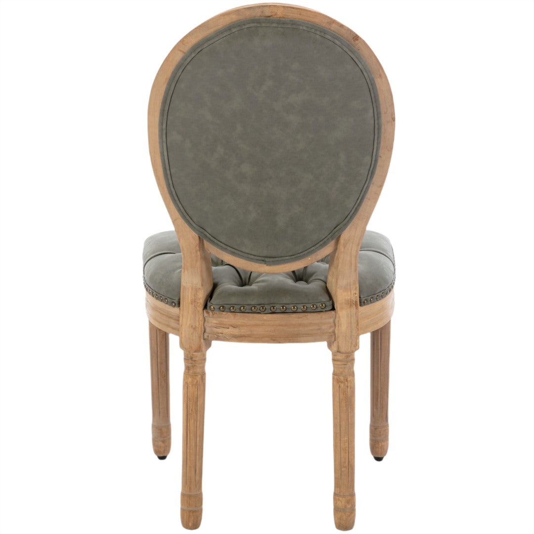 Aaden PU Leather Dining Chair – Green