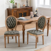 Aaden Synthetic Leather Dining Chair – Green