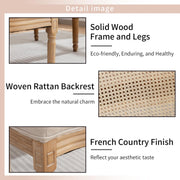 Aaden Rattan Dining Chair – Beige