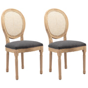 Aaden Fabric Dining Chair – Grey