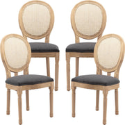Aaden Fabric Dining Chair – Grey