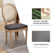 Aaden Fabric Dining Chair – Grey