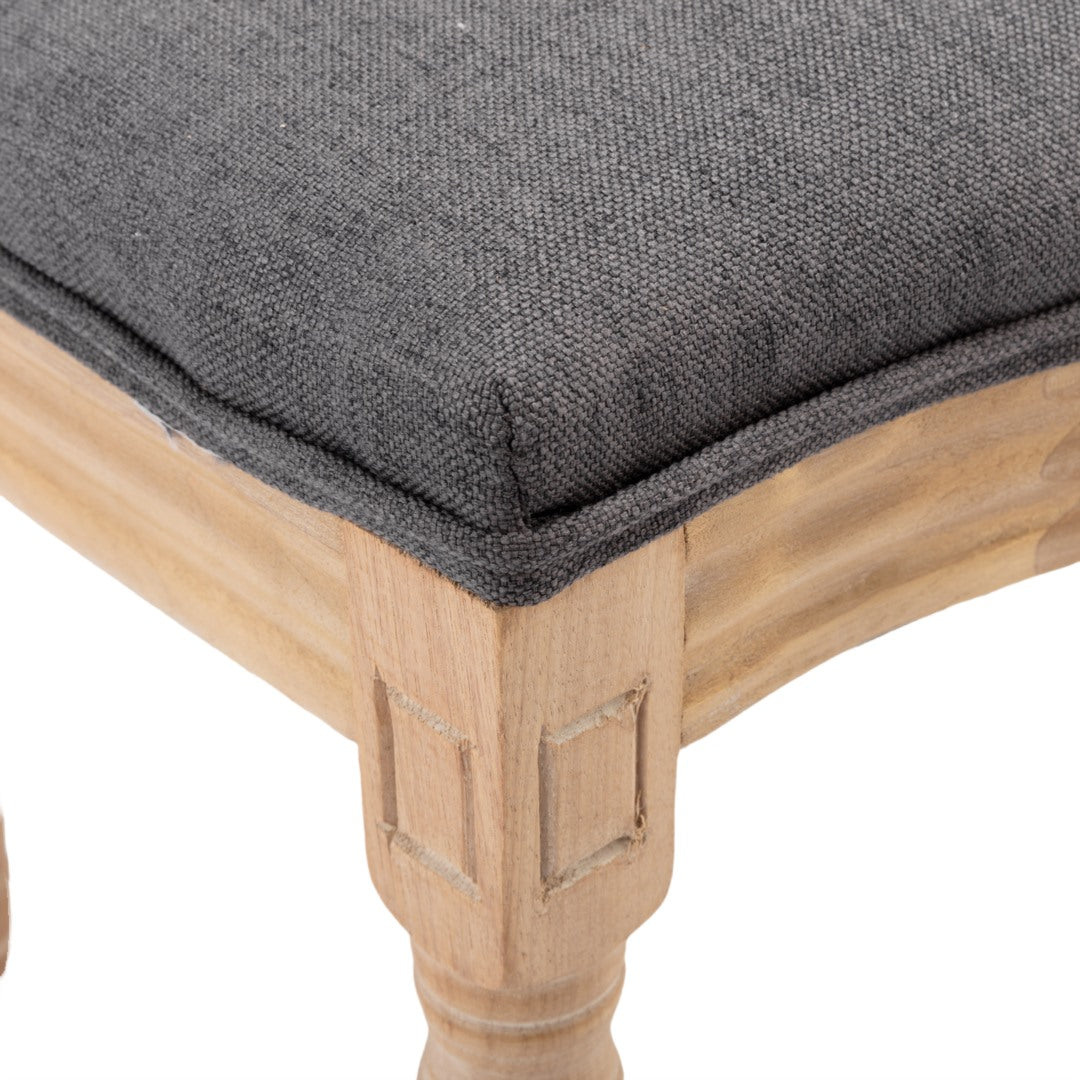 Aaden Fabric Dining Chair – Grey