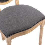 Aaden Wooden Dining Chair – Grey