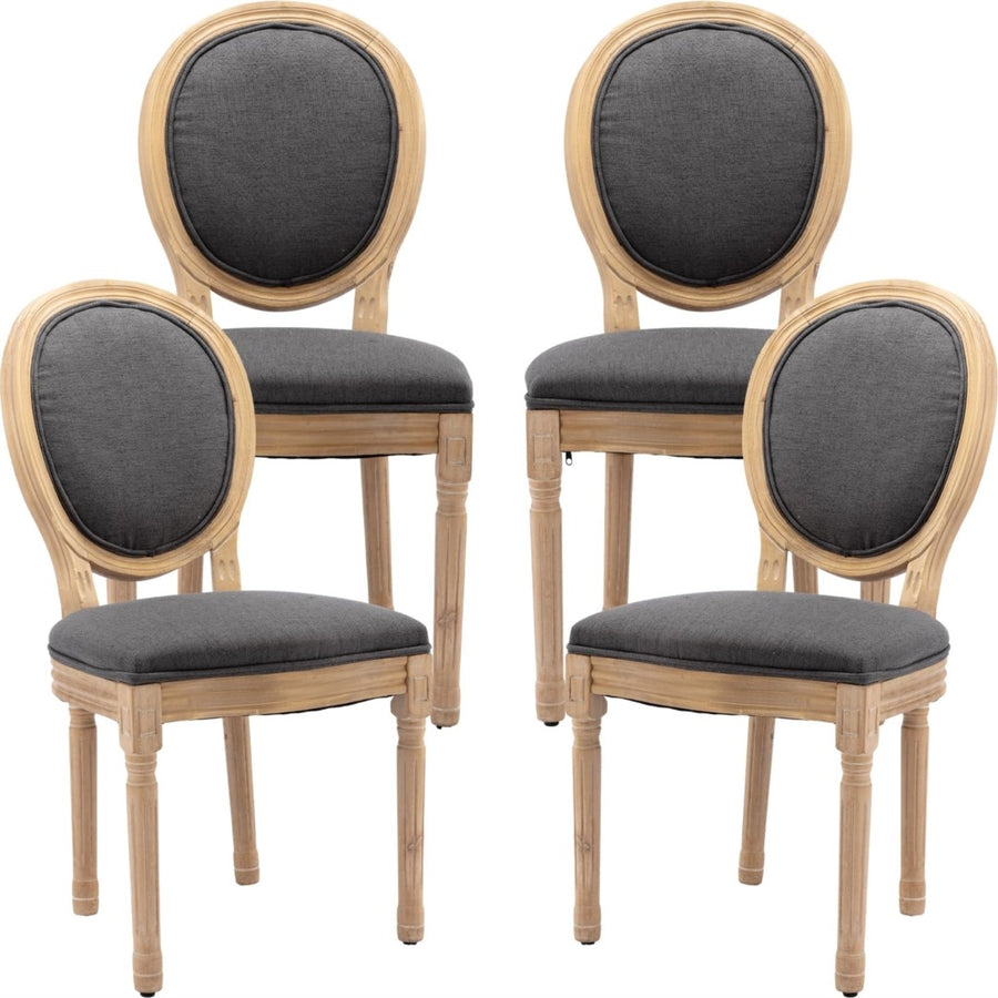 Aaden Fabric Dining Chair – Grey