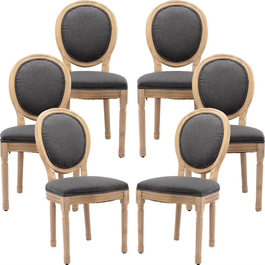 Aaden Wooden Dining Chair – Grey