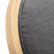 Aaden Fabric Dining Chair – Grey