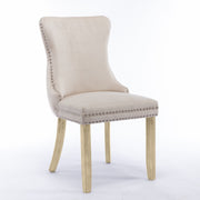 Sutton Velvet Dining Chair Set of 4 – Beige