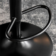 Claremont PU Leather Gas-Lift Swivel Bar Stool – Grey