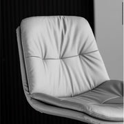 Claremont PU Leather Gas-Lift Swivel Bar Stool – Grey