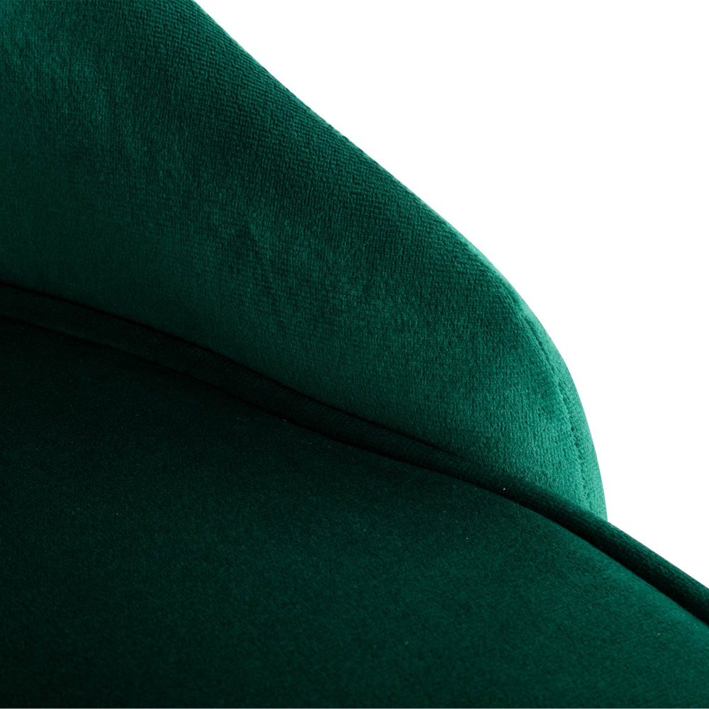 Viva Velvet Dining Chair Set of 2 – Green
