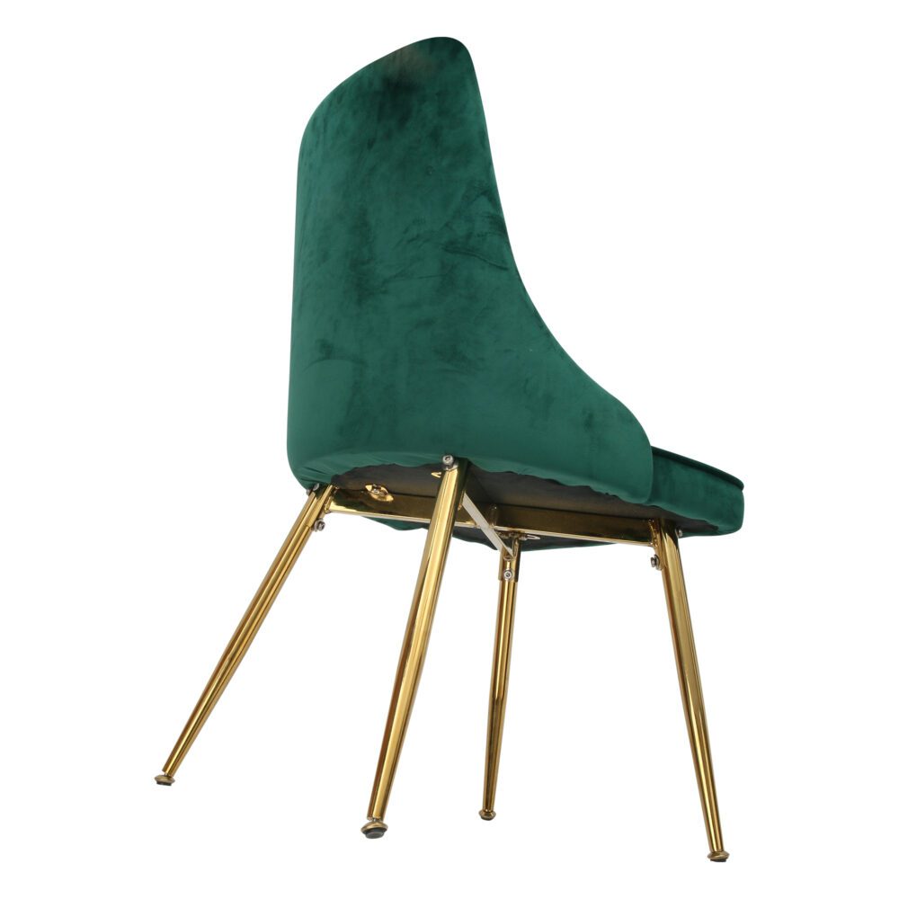 Viva Velvet Dining Chair Set of 2 – Green