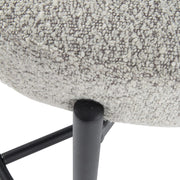 Boucle Bouclé Bar Stool – White