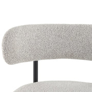 Boucle Bouclé Bar Stool – White