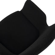 Seaton Bouclé Armchair – Charcoal