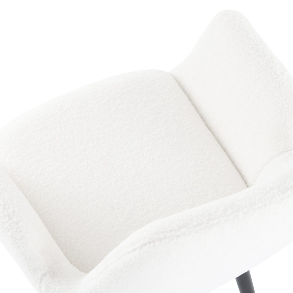 Boucle Bouclé Dining Chair