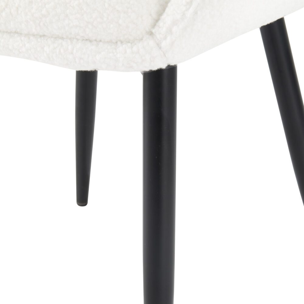 Boucle Bouclé Dining Chair